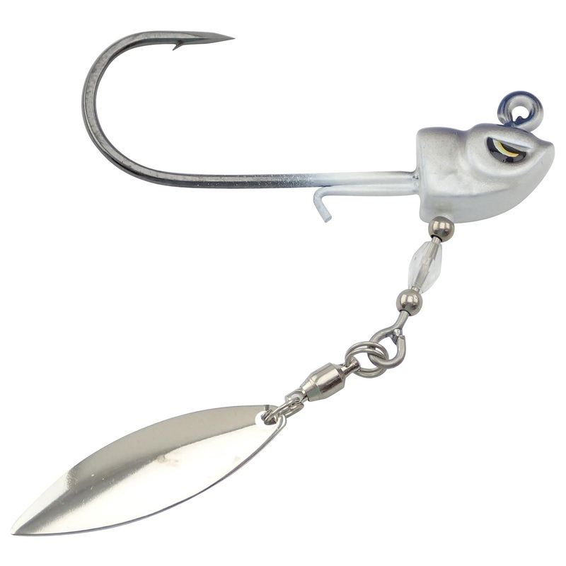 Eco Pro Thunder Spin 3/8oz|ECTTS38AS|Albino Shad