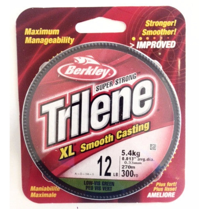 Berkley Trilene XLFS  Lo Vis Green 12 Lb 300 Yd