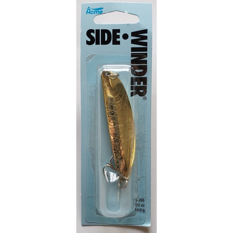 Acme Sidewinder Spoon 1/2 oz Gold S-200