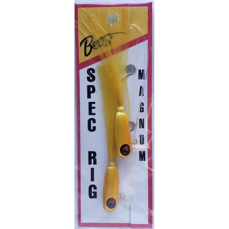 Betts Spec Rig Magnum 1/4 oz Yellow/Yellow