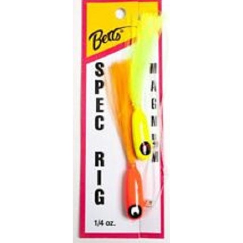 Betts Spec Rig Magnum 1/8 oz Orange/Chartreuse