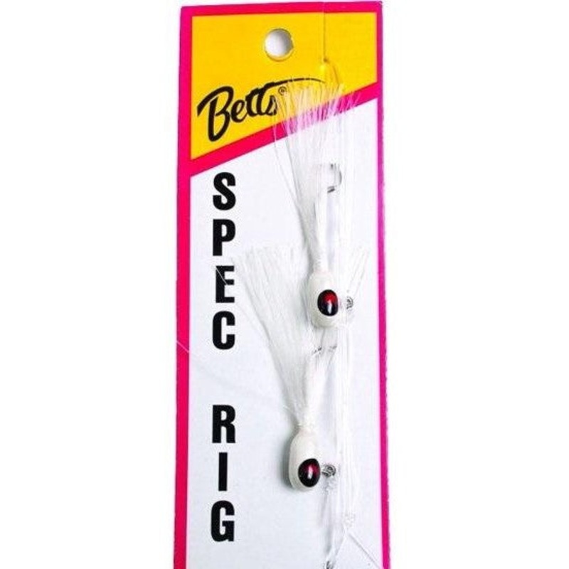 Betts Spec Rig Magnum 1/8 oz White/White