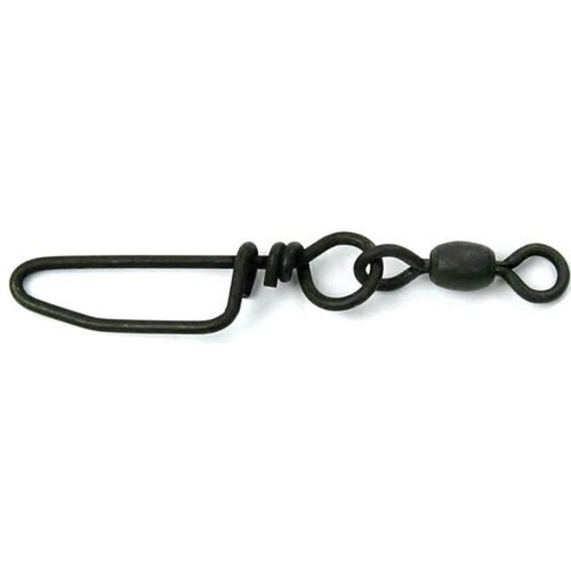 Billfisher Coastlock Snap Swivels Black Stainless 7sz 75#