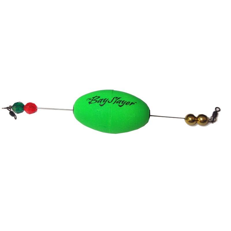 Comal Bay Slayer Oval Rattle Float 2.5 Green