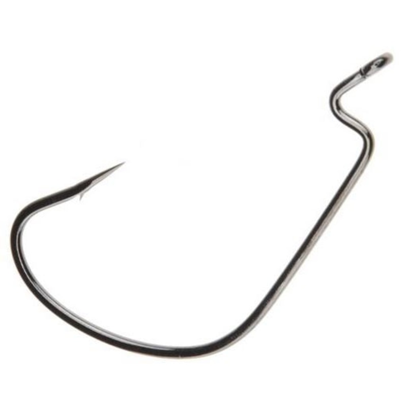 Gamakatsu G-Lock Worm Hook 1/0 Black