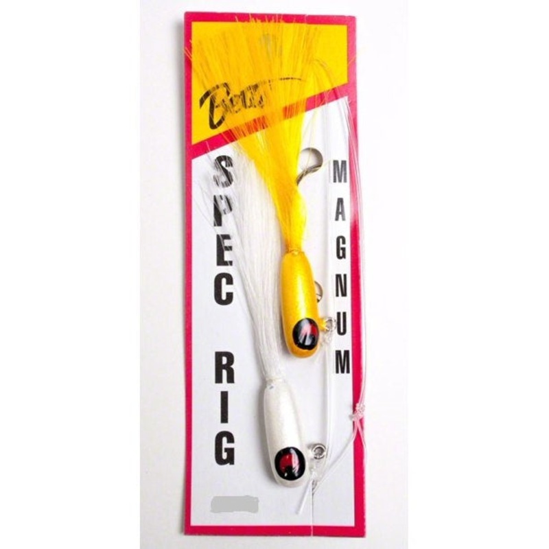 Betts Spec Rig Magnum 1/4 oz Yellow/White