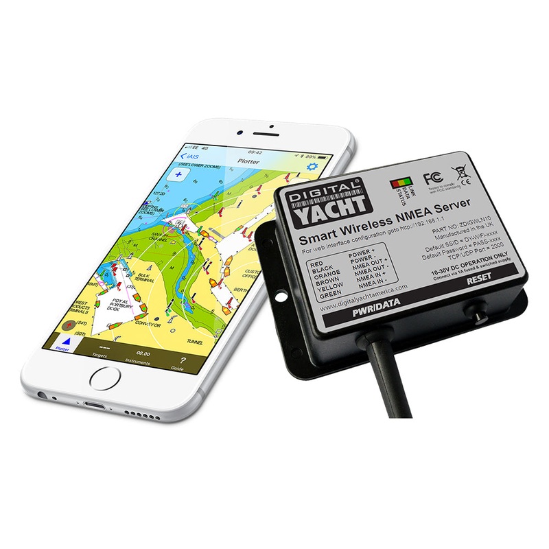 Digital Yacht WLN10 Smart NMEA to WiFi Converter – 4800 Baud [ZDIGWLN10SM]