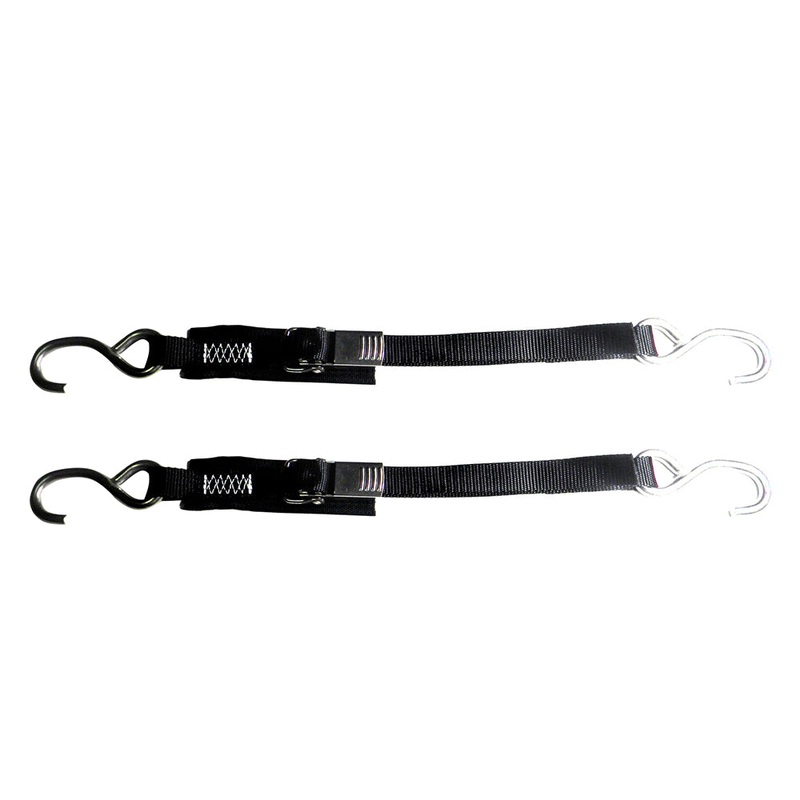 Rod Saver Stainless Steel Quick Release Transom Tie-Down – 1 x 4 – Pair [SS1QRTD4]