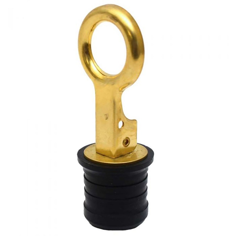 Sea-Dog Brass Snap Handle Drain Plug – 1-1/4 [520072-1]
