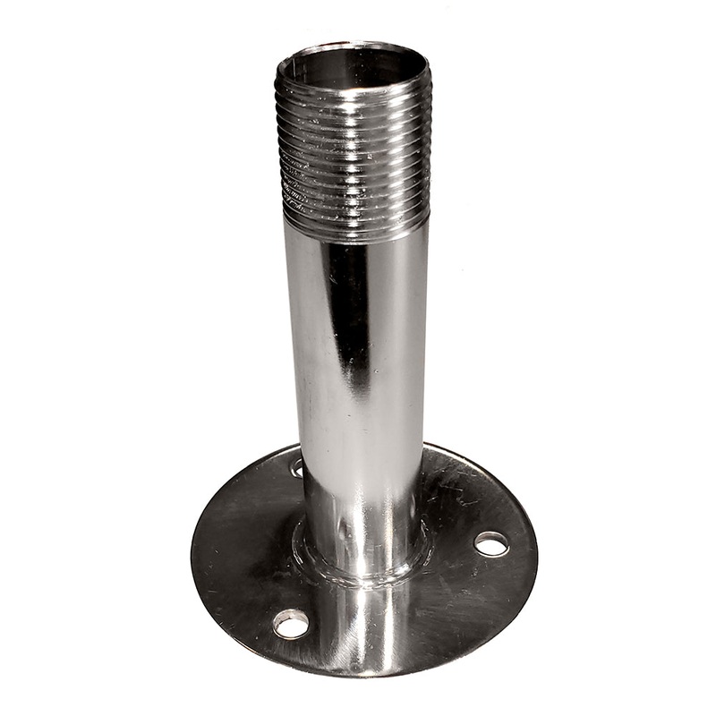 Sea-Dog Fixed Antenna Base 4-1/4 Size w/1-14 Thread Formed 304 Stainless Steel [329515]