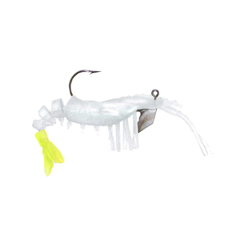 Vudu Jumbo Shrimp Pearl/Chartreuse 4 2pk