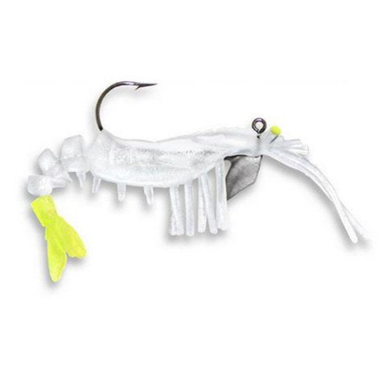 Vudu Shrimp Ghost/Chartreuse 3-1/4 2pk