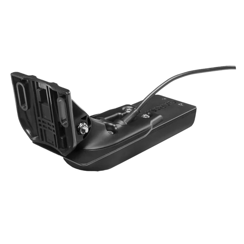 Garmin GT20-TM Transom Mount DownVu 500W (CHIRP 455/800kHz); Traditional 500W (77/200kHz) Transducer w/Temp – 8-Pin [010-01960-01]