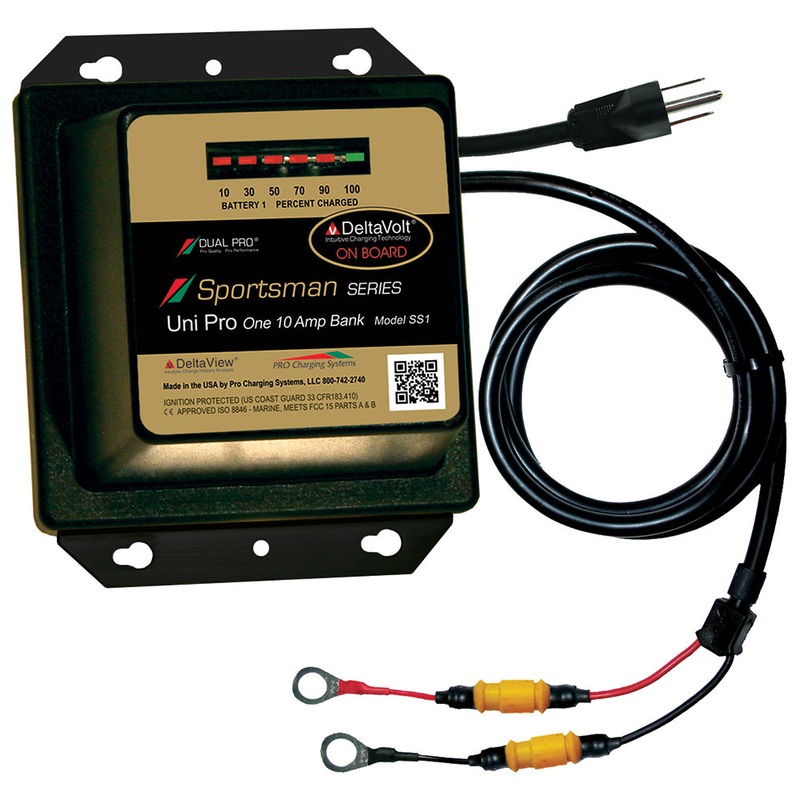 Dual Pro Sportsman Series Battery Charger – 10A – 1-Bank – 12V [SS1]