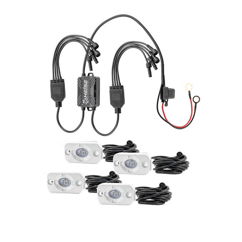 HEISE RBG Accent Light Kit – 4 Pack [HE-4MLRGBK]