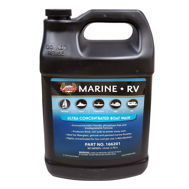 Presta Ultra Concentrated Boat Wash – 1 Gallon [166201]