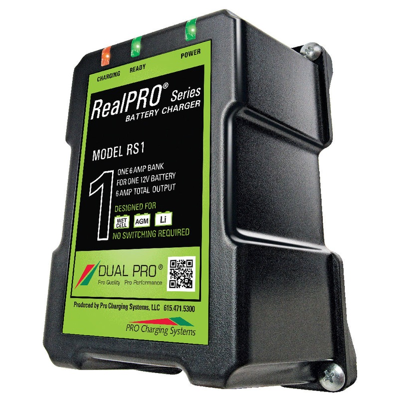 Dual Pro RealPRO Series Battery Charger – 6A – 1-Bank – 12V [RS1]