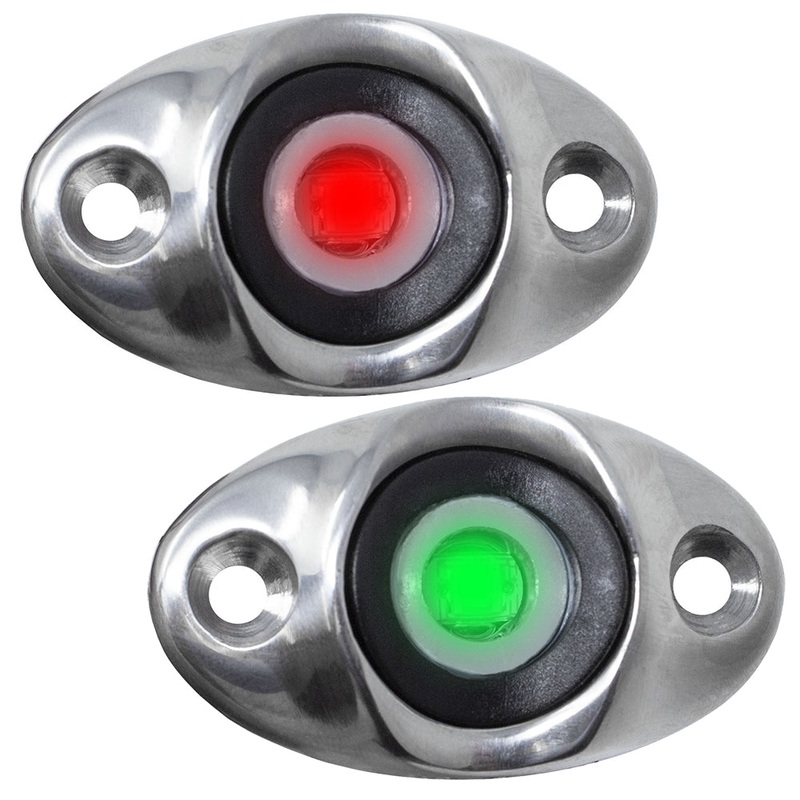 TACO Surface Mount LED Side Navigation Light Set – 1-3/4 [F38-6610D]