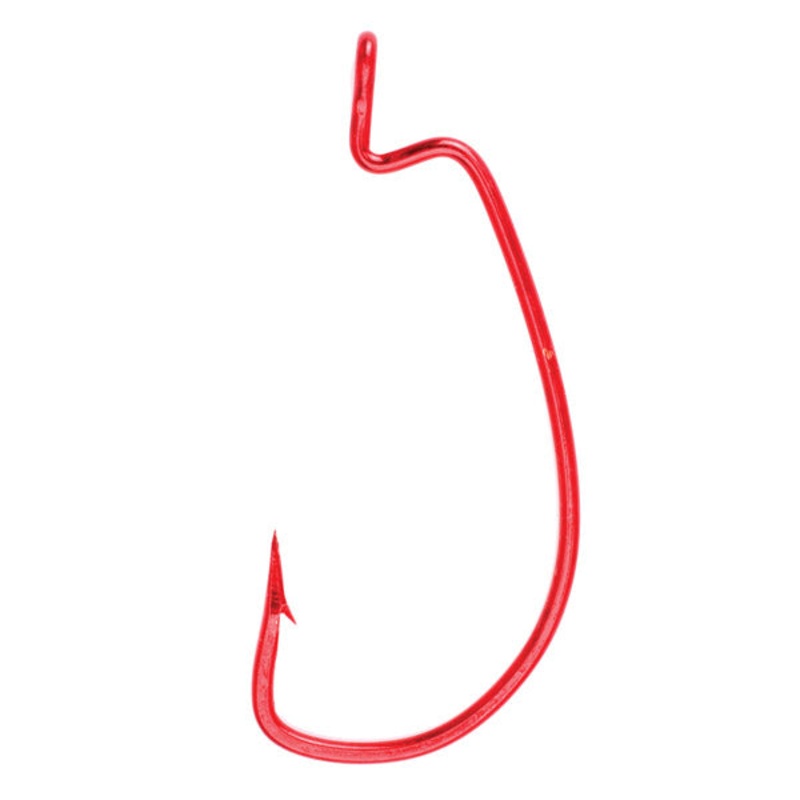 Eagle Claw Lazer Magworm Hooks Red 4/0