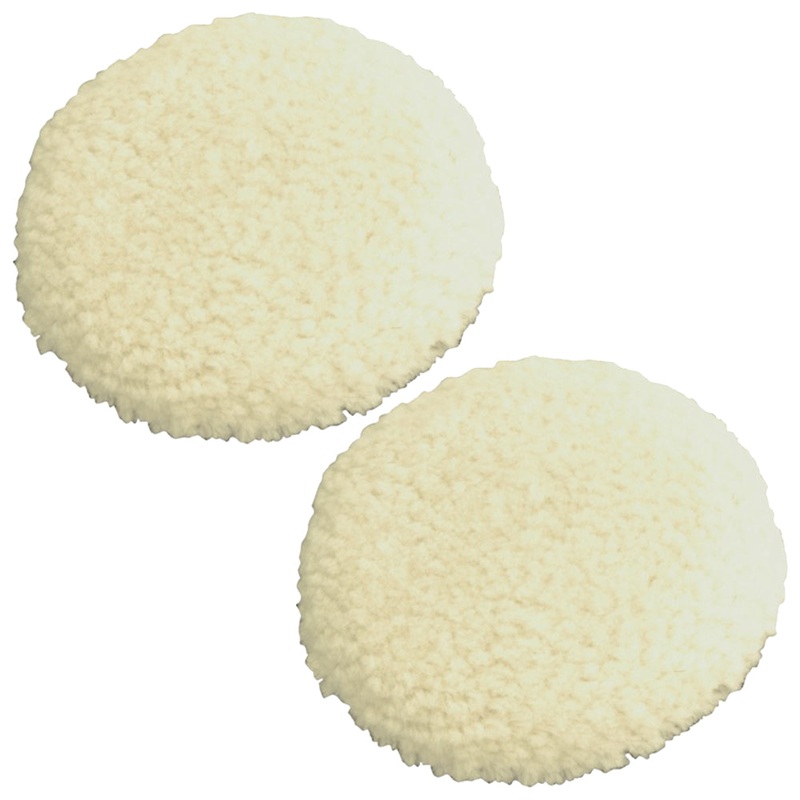 Shurhold Buff Magic Compounding Wool Pad – 2-Pack – 6.5 f/Dual Action Polisher [3151]