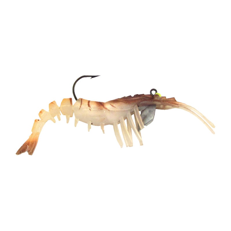 Vudu Shrimp Brown 3-1/4 2pk|Brown|3-1/4″|1/4 oz