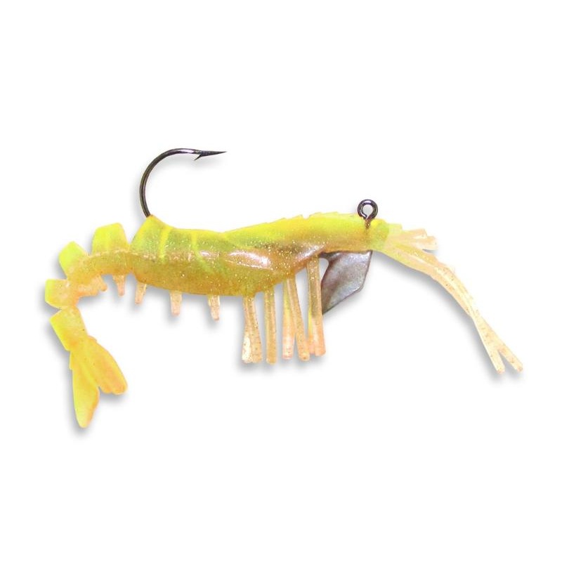 Vudu Shrimp Chartreuse 3-1/2|Chartreuse|3-1/2″