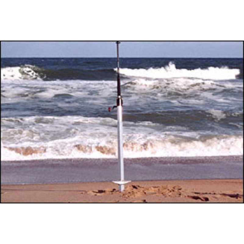 Angler’s Fish-N-Mate Sand Spike Aluminum 50 w/Foot Bar