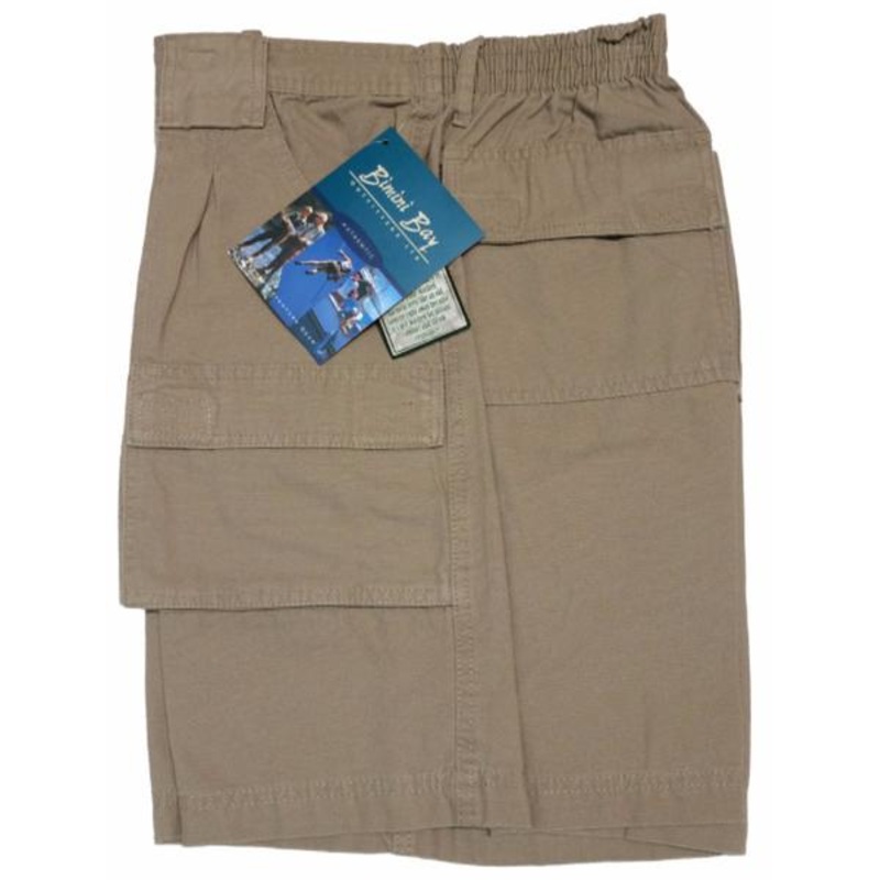 Bimini Bay Outback Men’s Cotton Shorts Khaki 31201