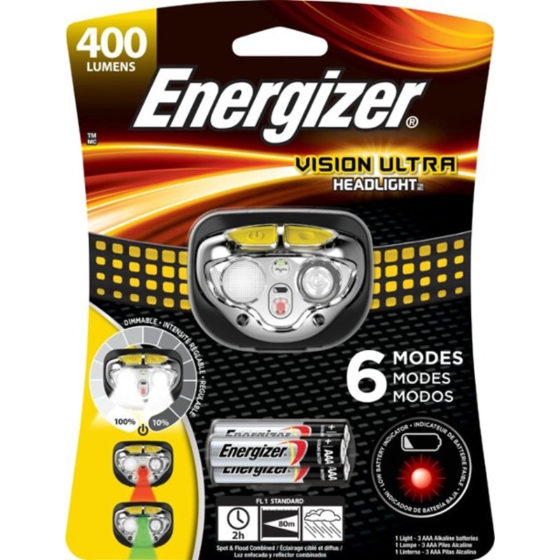 Energizer Vision Ultra Headlight 400 Lumens