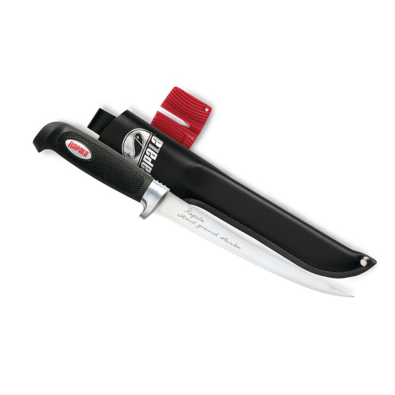 Rapala 6 Soft Grip Fillet Knife With Sheath