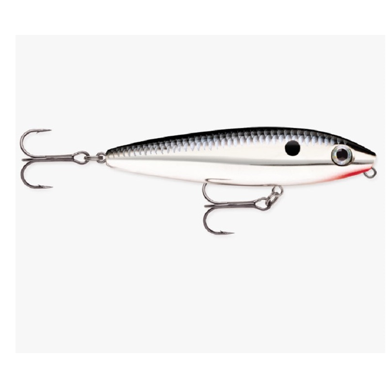Rapala Skitter Walk 8 Chrome|Chrome|3-1/8″|7/16 oz.