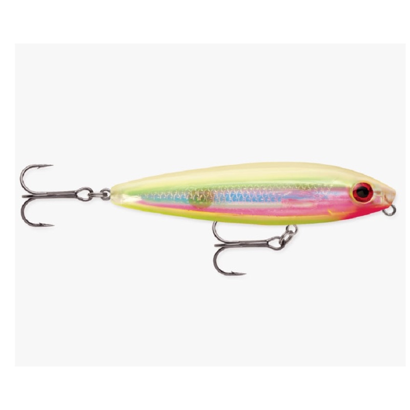 Rapala Skitter Walk 8 Holographic Bone Chartreuse