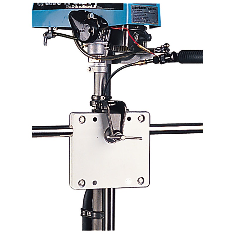 Sea-Dog Poly Rail Mount Motor Bracket – White [327150-1]