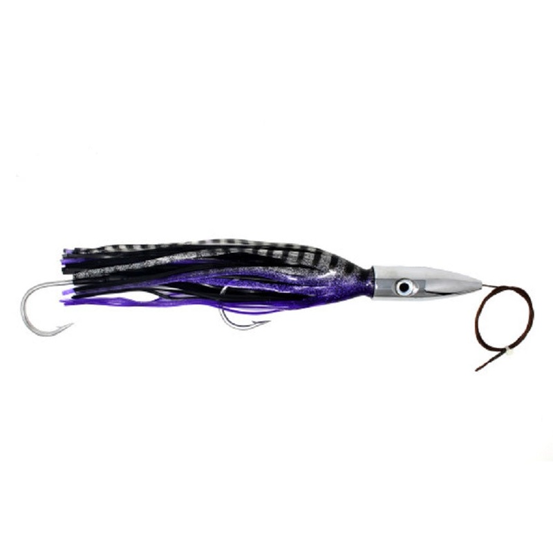 Seaworx Trolling Lure Jetted Big Head Purple/Black