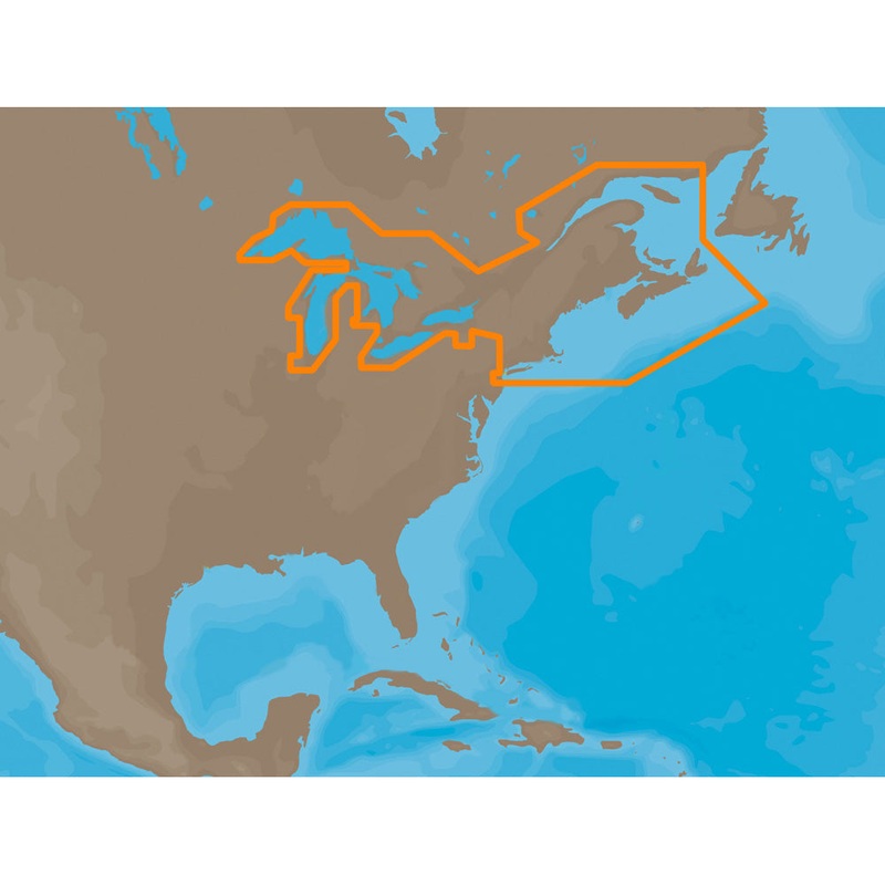 C-MAP MAX NA-M026 – Great Lakes & The Maritimes – SD Card [NA-M026SDCARD]