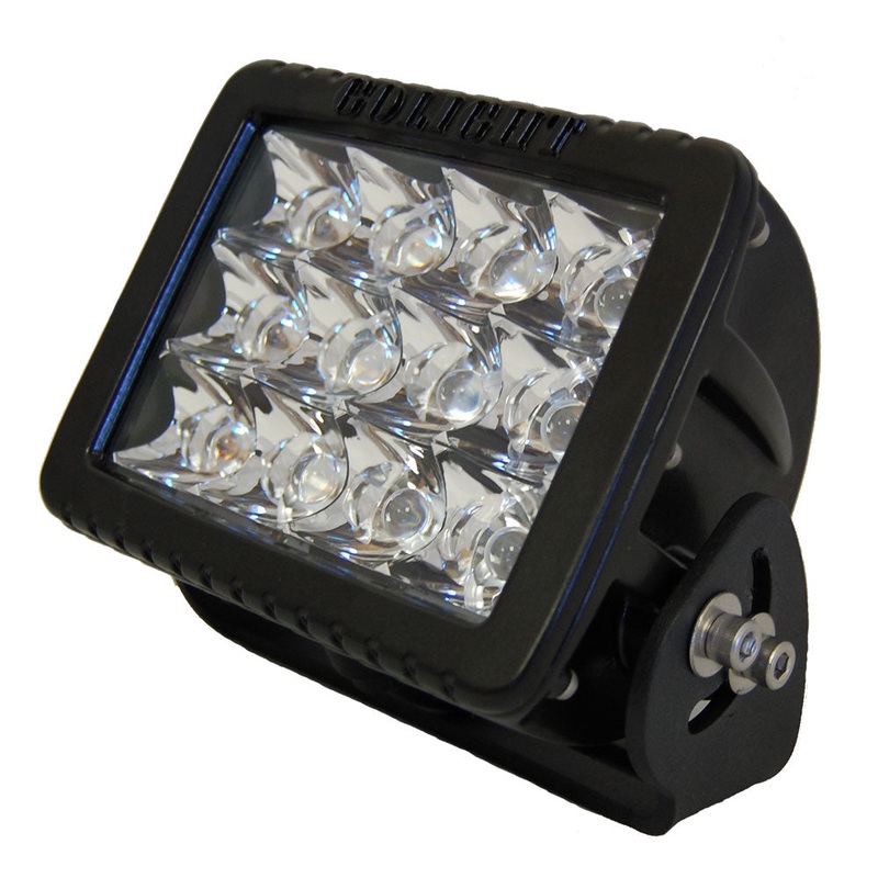 Golight GXL Fixed Mount LED Spotlight – Black [4411]
