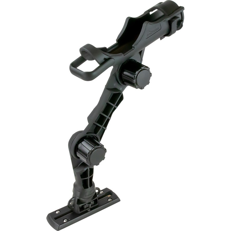 Sea-Dog Triple Threat Rod Holder – Track Mount Base w/6 Extension [325425-1]