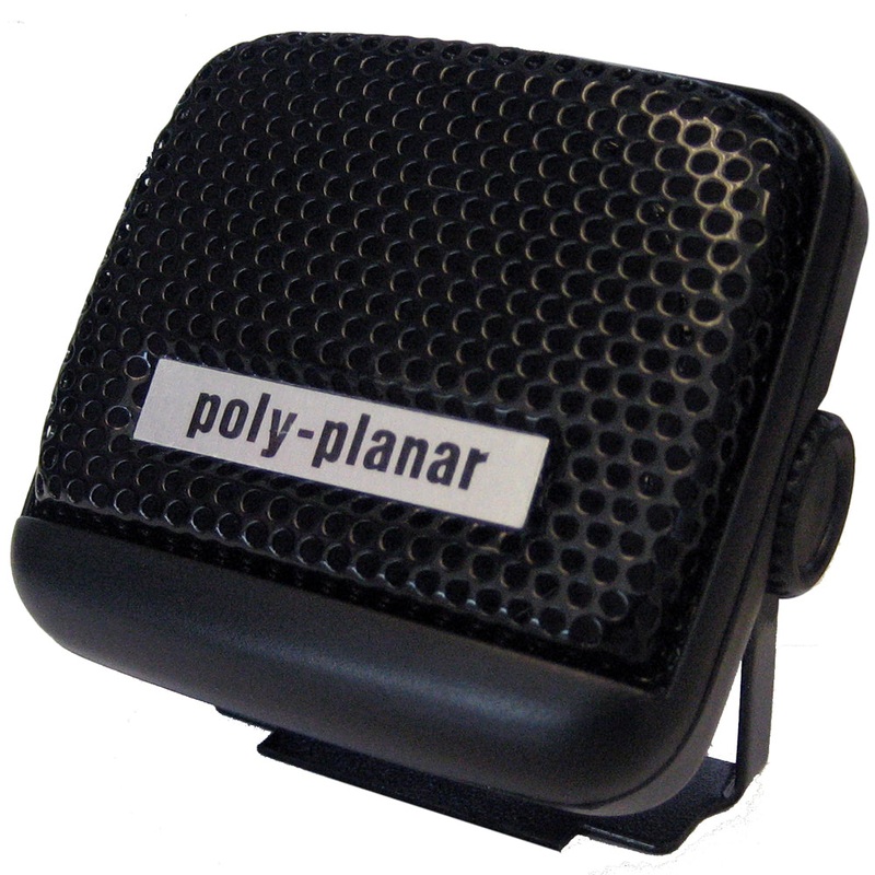 Poly-Planar MB-21 8 Watt VHF Extension Speaker – Black [MB21B]