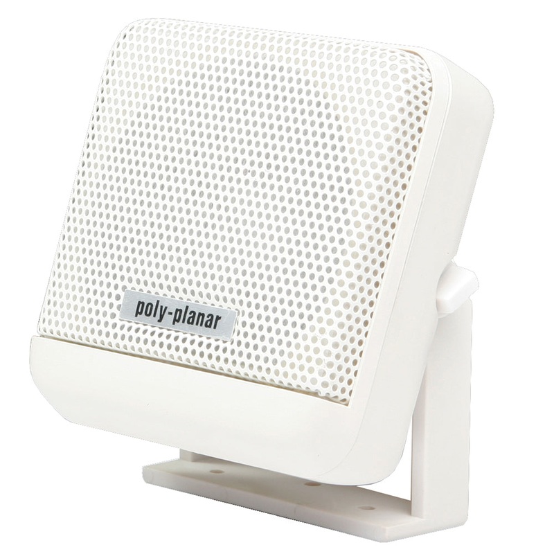 Poly-Planar MB-41 10 Watt VHF Extension Speaker – White [MB41W]
