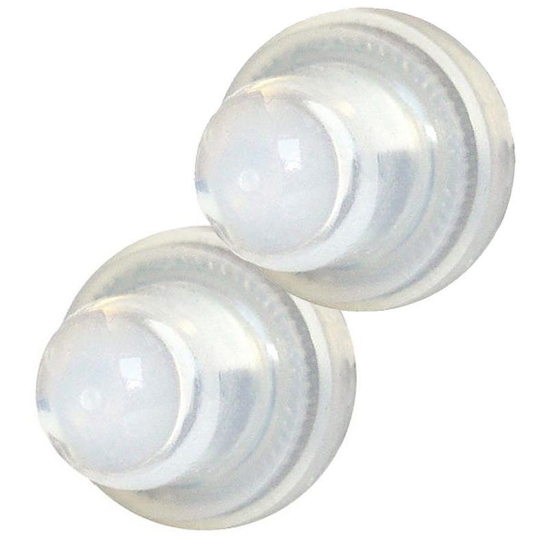 Blue Sea 4135 Push Button Reset Only Circuit Breaker Boot – Clear- 2-Pack [4135]