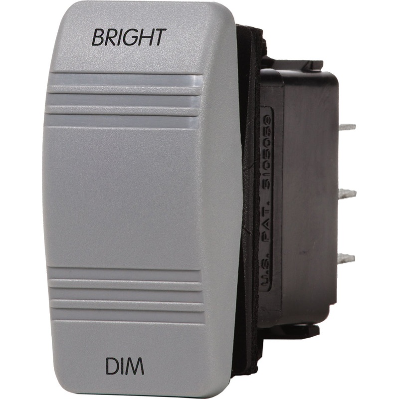 Blue Sea 8216 Dimmer Control Switch – Gray [8216]