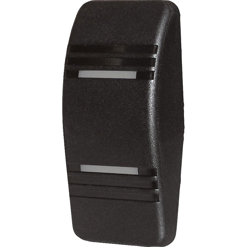 Blue Sea 8295 Contura Switch Actuator – Black – Double Lense [8295]