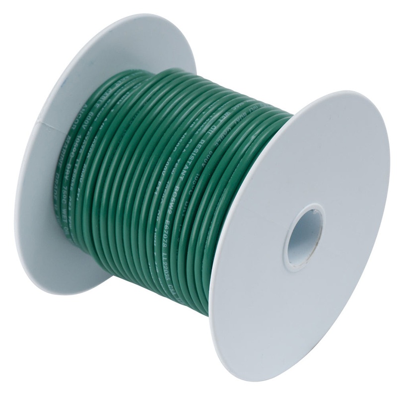 Ancor Green 12 AWG Primary Wire – 100′ [106310]