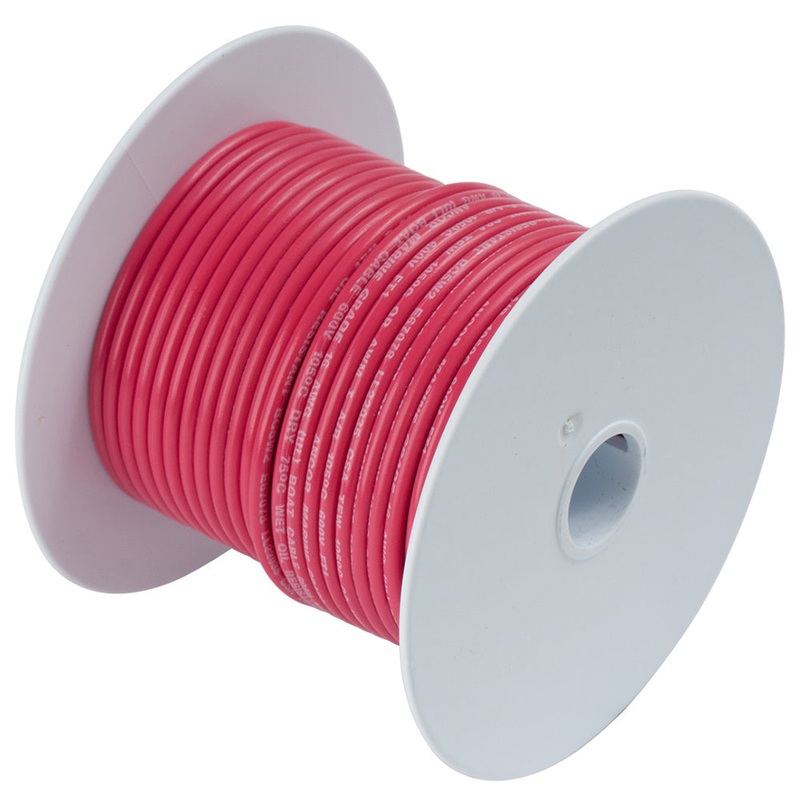 Ancor Red 4 AWG Battery Cable – 25′ [113502]