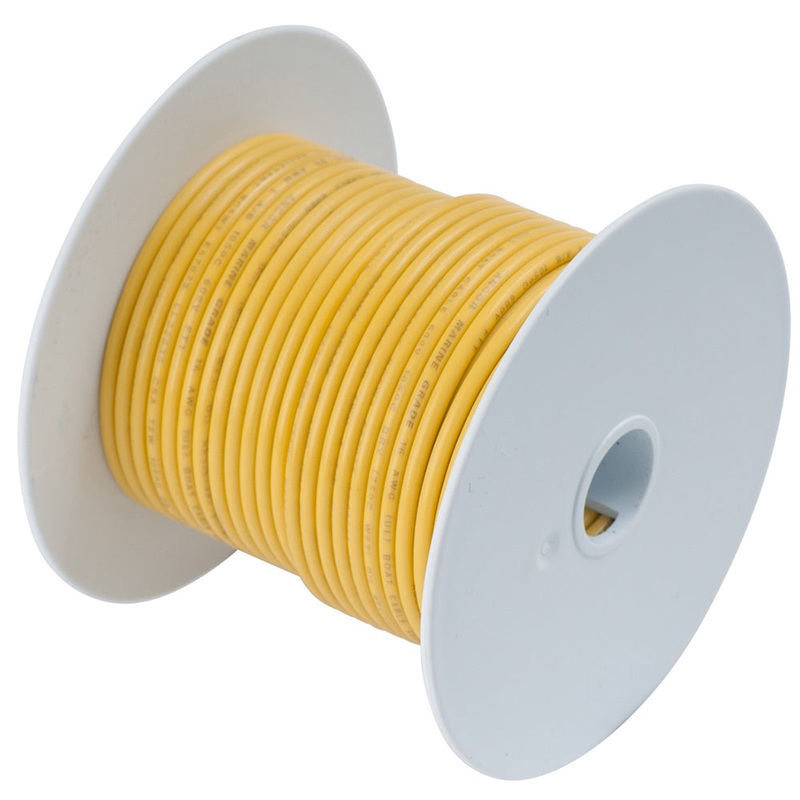Ancor Yellow 8 AWG Battery Cable – 25′ [111902]