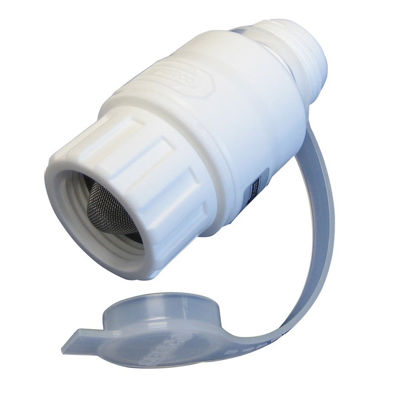Jabsco In-Line Water Pressure Regulator 45psi – White [44411-0045]