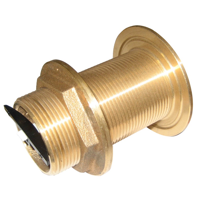 Perko 1-1/2 Thru-Hull Fitting w/Pipe Thread Bronze MADE IN THE USA [0322DP8PLB]