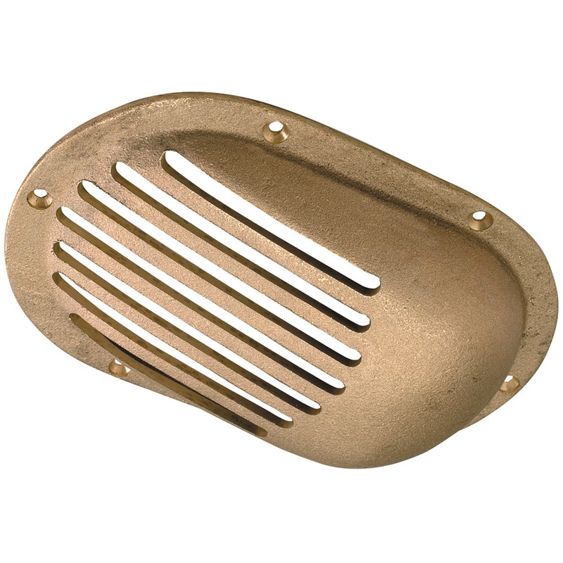 Perko 3-1/2 x 2-1/2 Scoop Strainer Bronze MADE IN THE USA [0066DP1PLB]