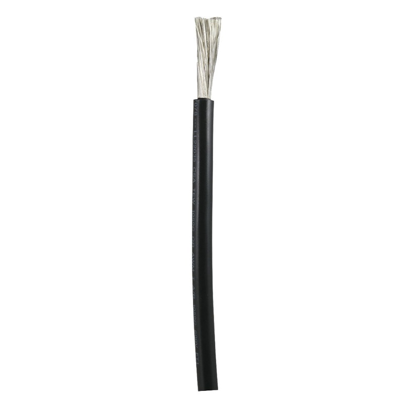 Ancor Black 2 AWG Battery Cable – Sold By The Foot [1140-FT]