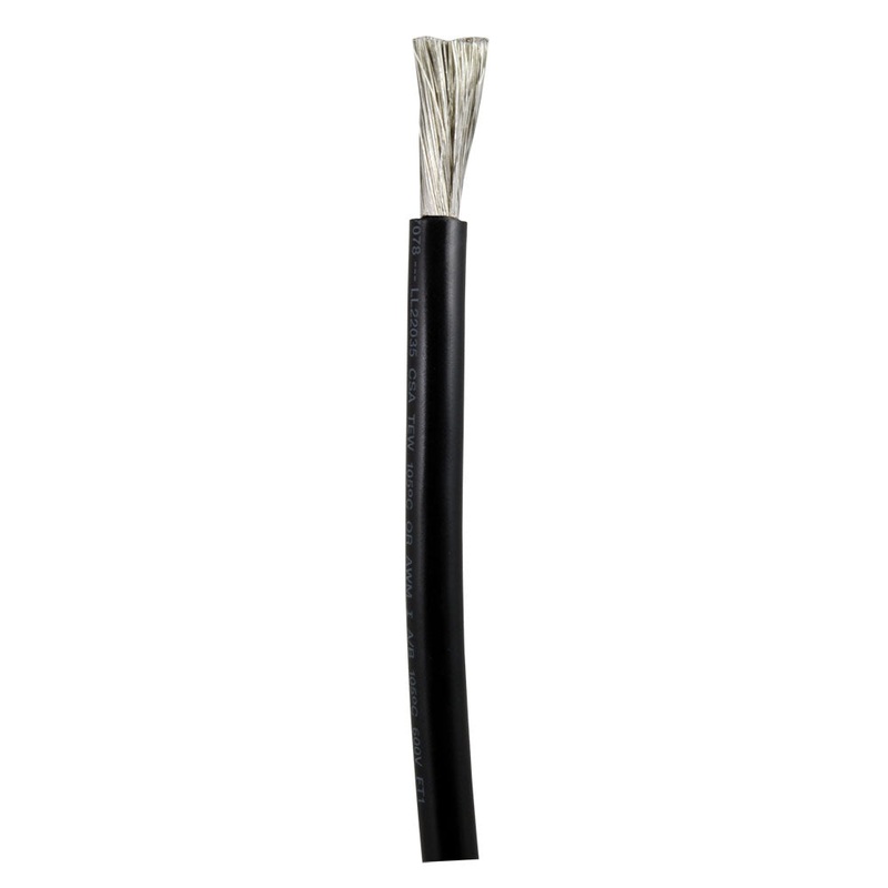 Ancor Black 8 AWG Battery Cable – Sold By The Foot [1110-FT]